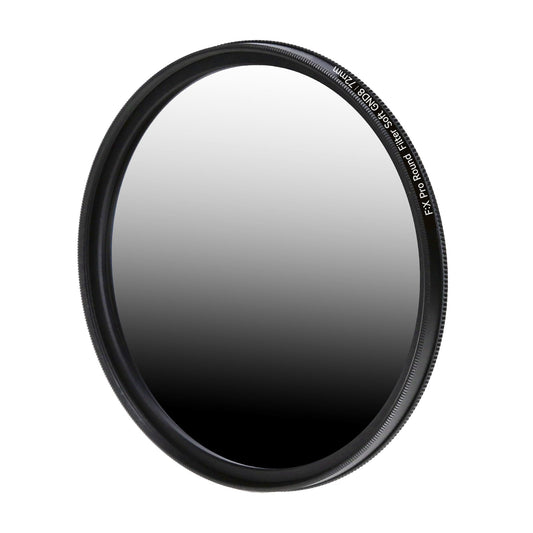 Rollei F:X Pro gray gradient round filter Soft GND 8 screw filter with rotating ring for adjusting the gradient along the axis of rotation Ideal for landscape and architectural photography (72 mm)