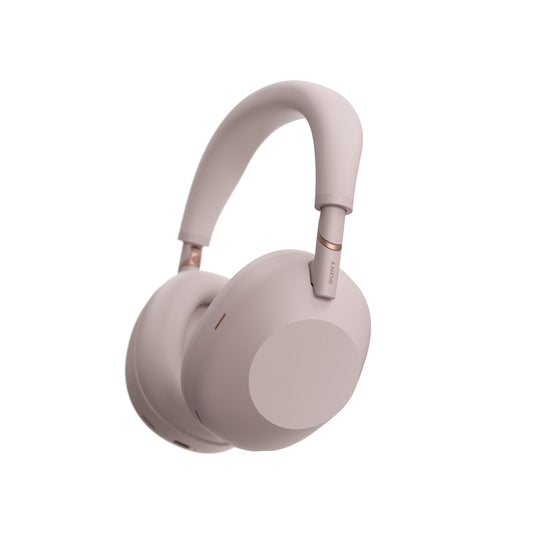 Sony WH-1000XM6 Flagship Wireless Noise Canceling Headphones, Signature Hi-Res Sound, Bluetooth Over-Ear Headphones, Foldable Design, Magnetic Carrying Case, 30 Hour Battery Life NC An- Sand Pink - WH1000XM6P.CE7