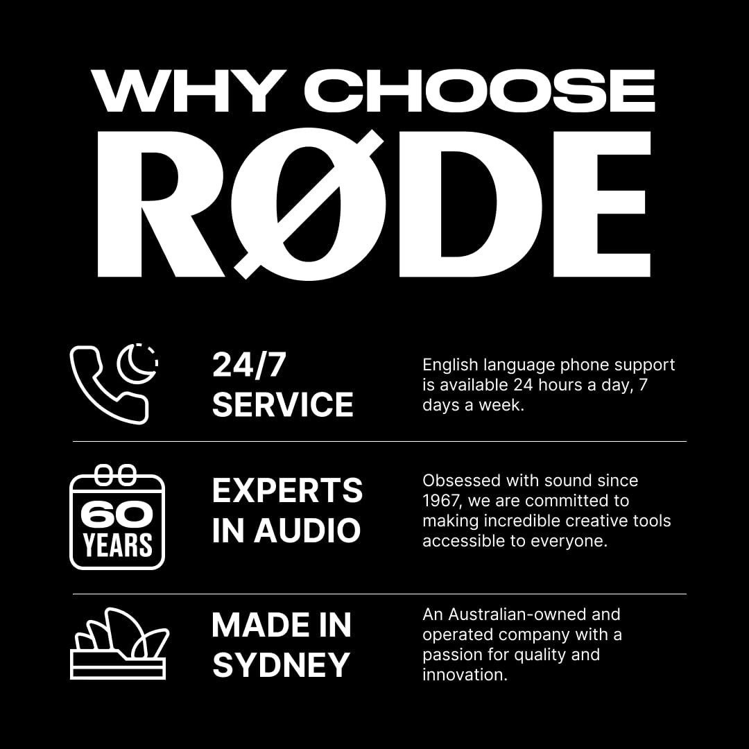 RØDE Wireless Micro - Compact wireless microphone, two microphones with charging case for content creation on the smartphone - USB-C, black - WIMICROC