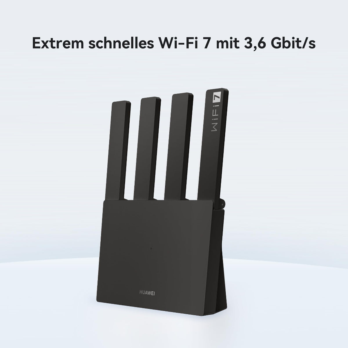 HUAWEI WiFi BE3, BE3600 Dualband WiFi 7 Router, No DSL Function, Black - WUKUN-BE32-21