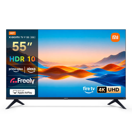 Xiaomi TV 55 Inch 2026, 4K UHD Smart TV, Fire OS8, HDR10, L55MB-FAVEU