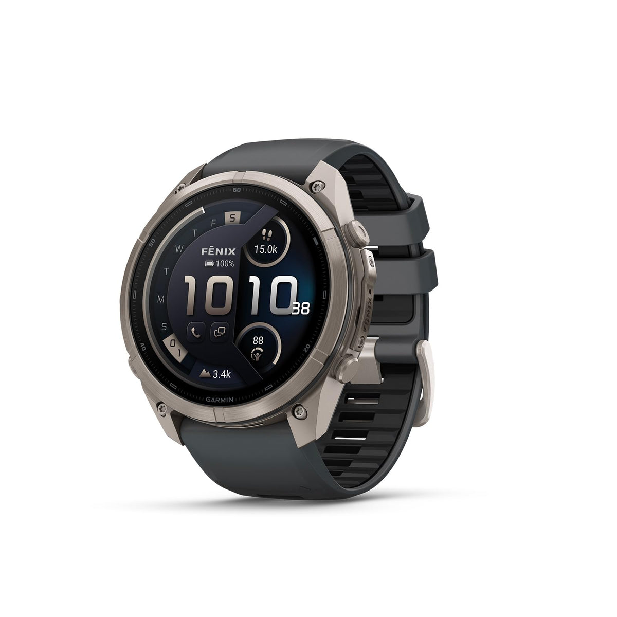 Garmin Fenix 9 Pro inReach, 51 mm, GPS-Multisport-Smartwatch, Titan - 010-04337-21