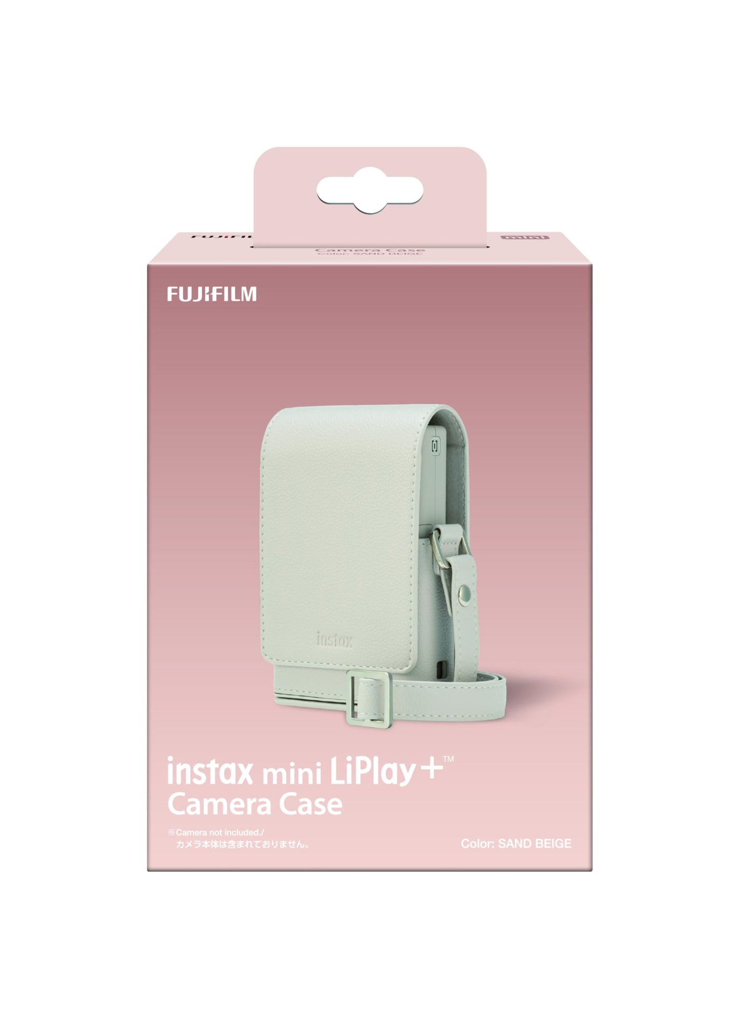 FUJIFILM instax mini LiPlay+™ Case, camera bag, sand beige