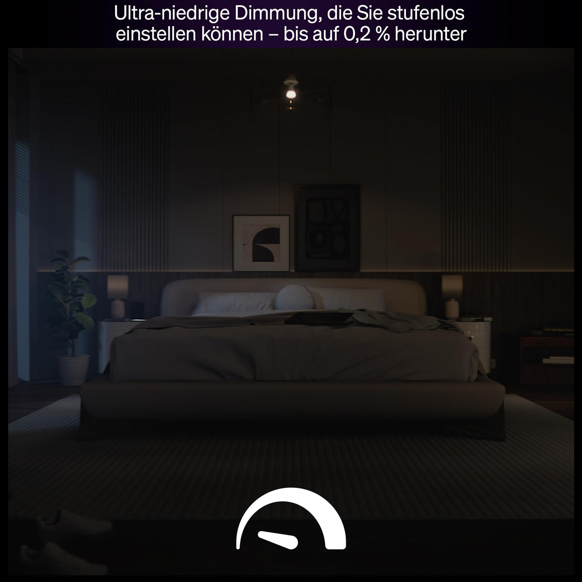 Philips Hue Smart LED A67 Lamp, warm white light 2700K, LED bulb with E27 base, 13.5W, 1600 lumens, dimmable, smart light compatible with Alexa, Google Assistant, and Apple Home, single pack. - 929003856201