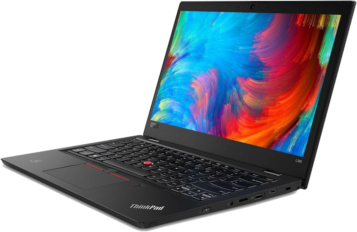 Lenovo ThinkPad L380 Laptop de afaceri, notebook de 13,3 inch, Intel Core i5-8250U, 16GB RAM, 256GB SSD, tastatură japoneză, Windows 11 Pro (recondiționat)
