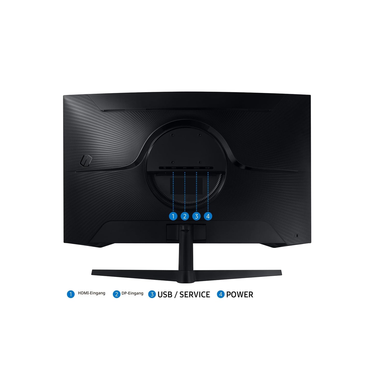 Samsung Odyssey G55C Curved Gaming Monitor 32 Zoll
