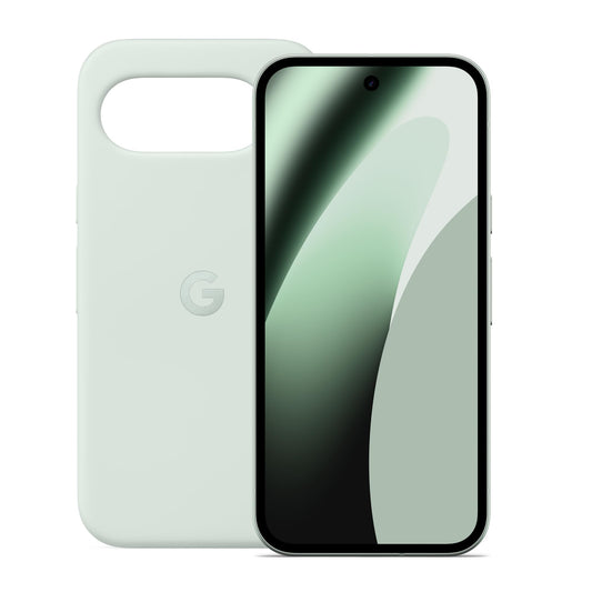 Google Pixel 10a - 7 years of Pixel Drops, more than 30 hours of battery life, camera coach, Gemini Live - Fog, 128GB + Pixel 10a Case - Made of recycled plastic, tested for drop resistance - Fog