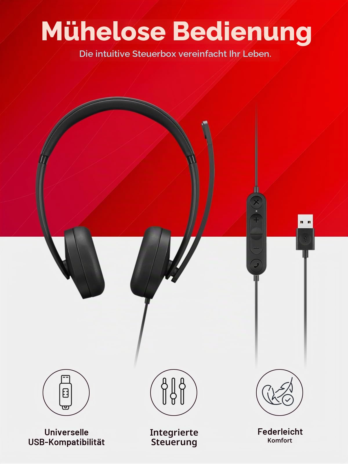 Căști stereo cu fir Lenovo G2 - 4XD1P83425