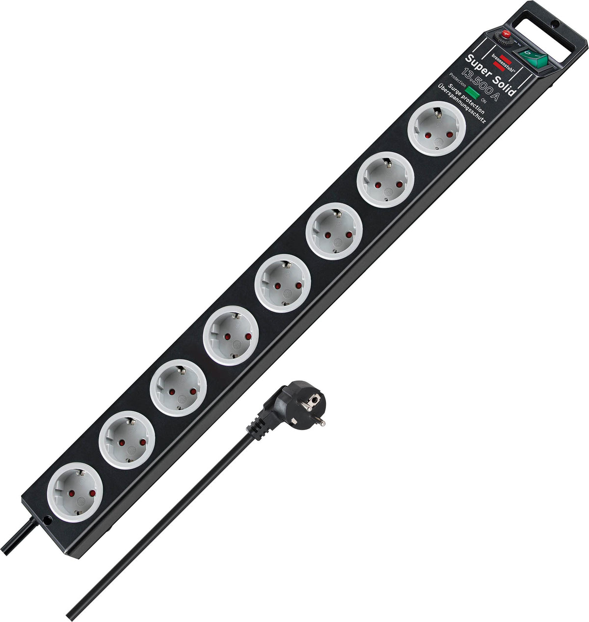 Brennenstuhl Super-Solid Power Strip 8-Fold with Surge Protection - 1153380318