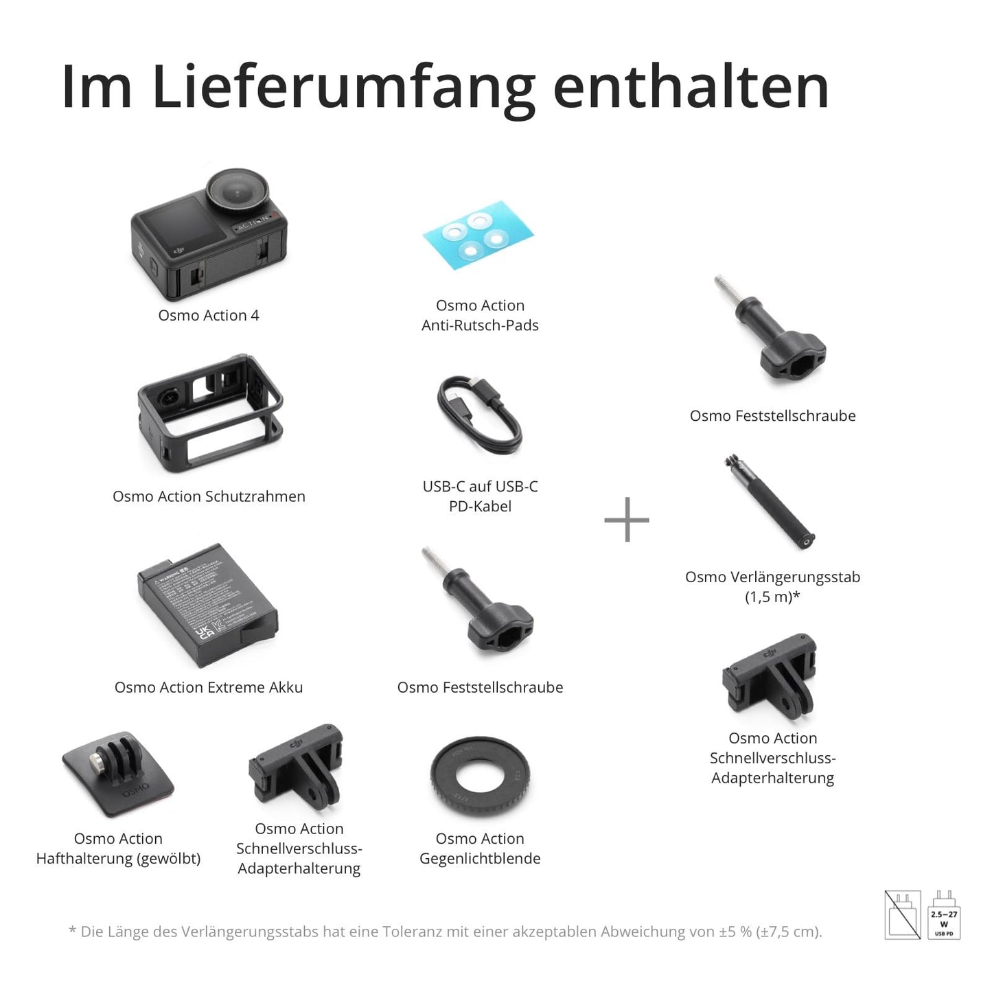 DJI Osmo Action 4 Ski-Combo CP.OS.00000269.01