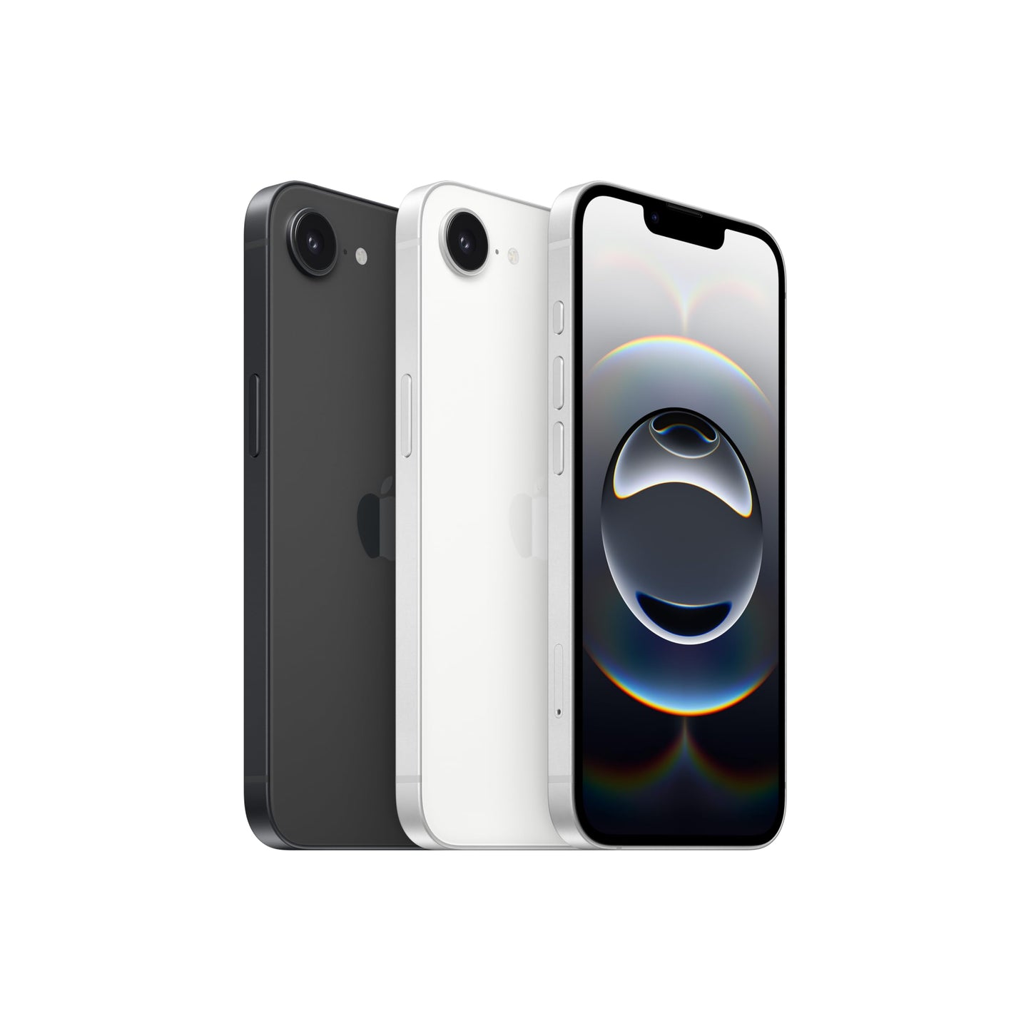 Apple iPhone 16e 256 GB: Designed for Apple Intelligence, A18 chip, gigantic battery life, 48 MP Fusion camera, 6.1'' Super Retina XDR display, white - MD1W4ZD/A