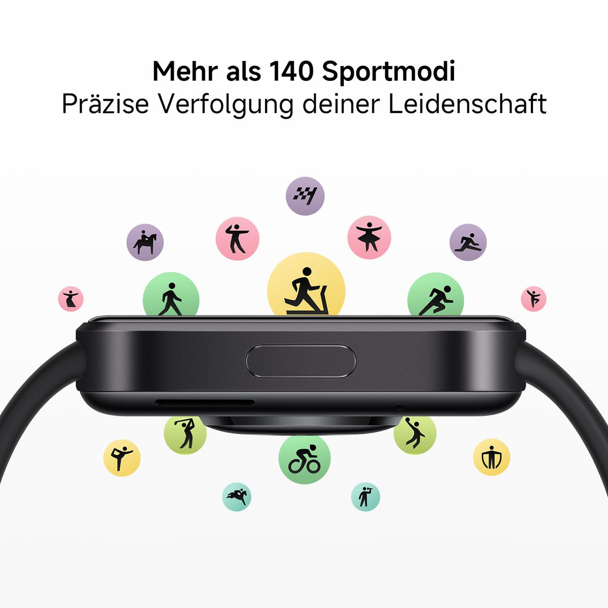 Xiaomi Redmi Watch 6 Active, monitorizare fitness, 18 zile autonomie, negru - BHR09CZGL