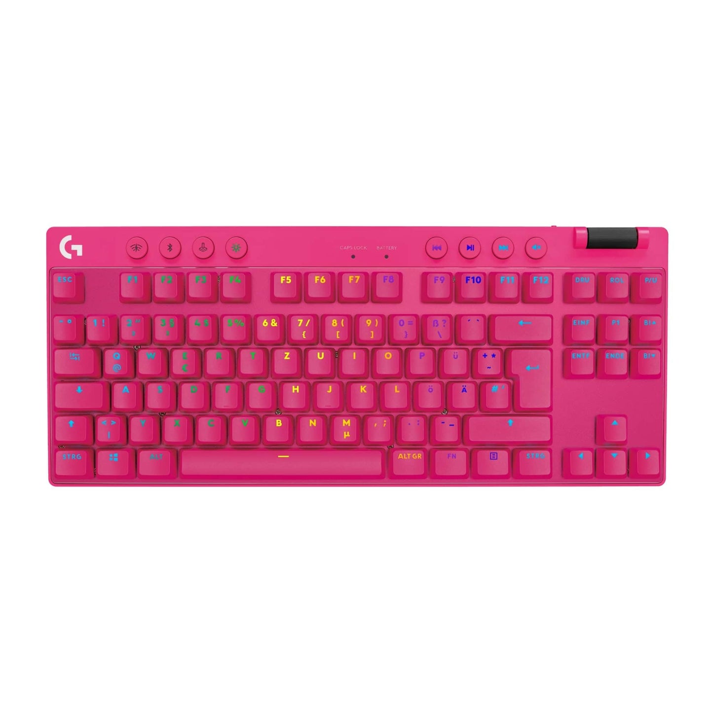 Logitech G PRO X TKL LIGHTSPEED Magenta (920-012155)