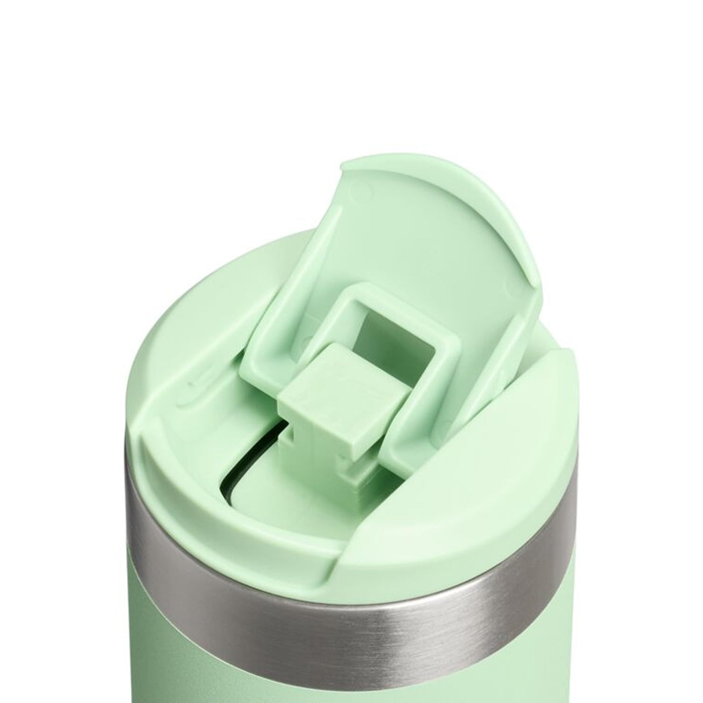 Stanley 1913 Aerolight Transit Thermo Mug 0.47L - Keeps Hot for 6 Hours - Dishwasher Safe - Coffee Mug To Go Leak-Proof - Compatible with Common Car Drink Holders - Pistachio - 100000112449