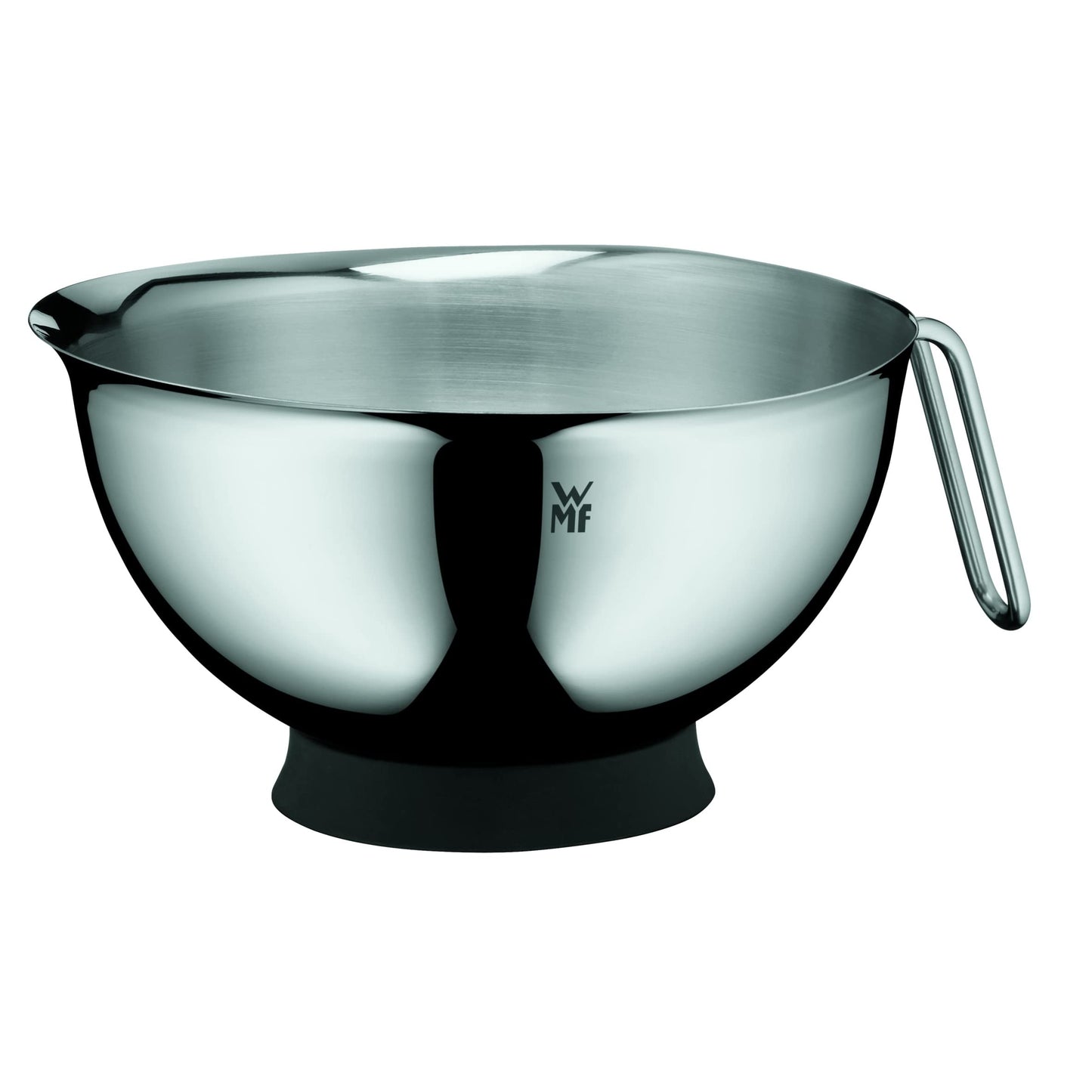 WMF Function Bowls mixing bowl 1.25l, stainless steel bowl 20 cm, Cromargan polished stainless steel, dishwasher safe, stackable - 06.4565.6030