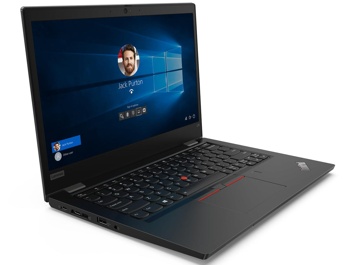 Lenovo ThinkPad L13 Business Notebook, 13.3 inch FHD, Intel Core i5-10210U, 16 GB RAM, 256 GB SSD, Japanese keyboard, Windows 11 Pro (Refurbished)