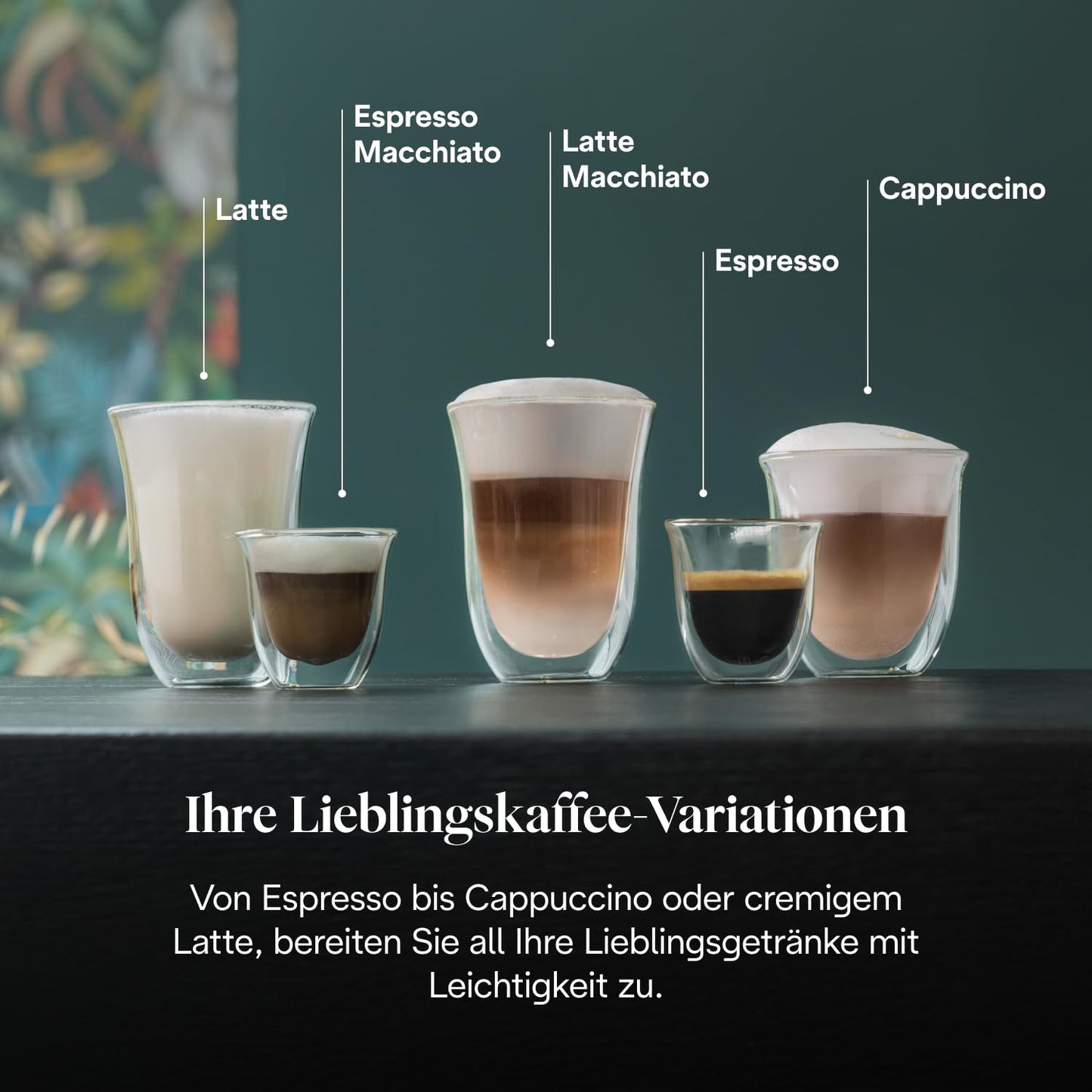 De'Longhi Dedica Style - Perfetto compact portafilter machine espresso machine with buttons, manual milk frother for espresso and cappuccino, ESE pad suitable, 15cm wide, black (EC685.BK) - 0132106170