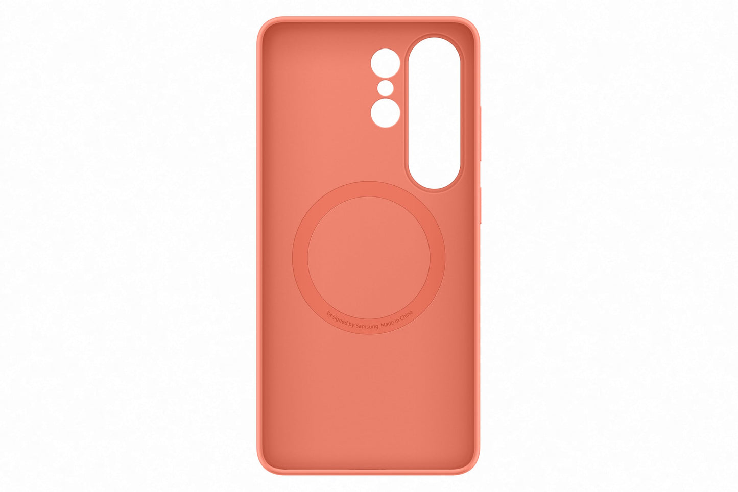 Samsung Silicone Magnet Smartphone Case EF-ES948, case for the Galaxy S26 Ultra, mobile phone case with magnetic ring for attaching accessories, silicone, protective case, shockproof, thin and easy to grip, Coral Red - EF-ES948COEGWW