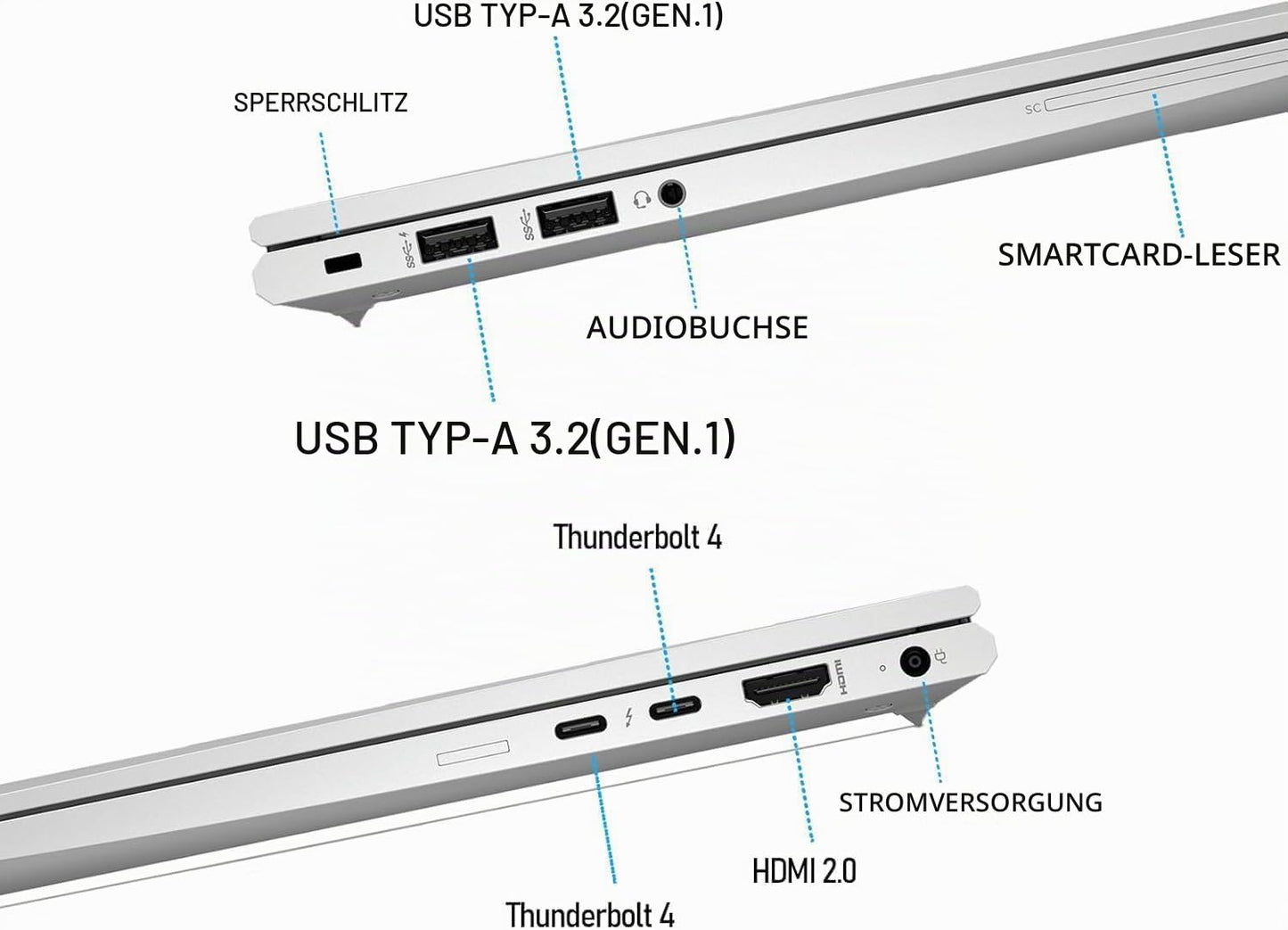 HP Elitebook 830 G8 Touchscreen Business Laptop, 13.3 inch FHD (1920x1080), Intel Core i7-1185G7, 16GB RAM, 256GB SSD, US QWERTY keyboard, Windows 11 Pro (refurbished)