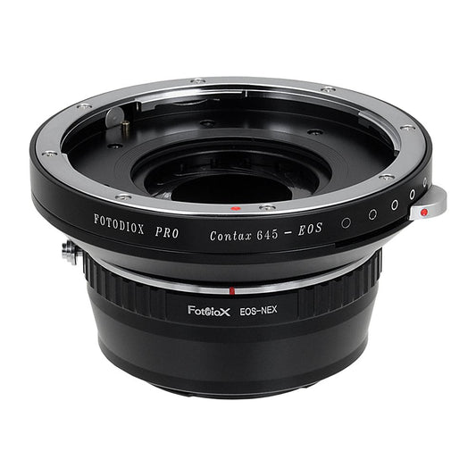 Fotodiox Pro Combo Lens Adapter Kit Compatible with Contax 645 Lenses on Sony E-Mount Cameras - C645-EOS-SnyE-Pro