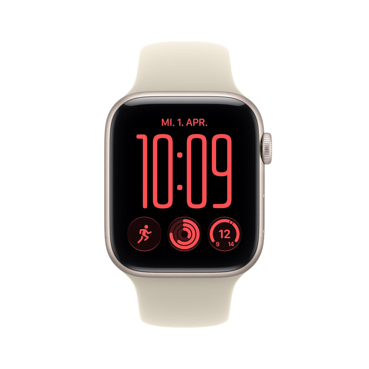 Apple Watch SE 3 GPS, 44 mm Aluminium Case Polar Star - MJL54ZR/A