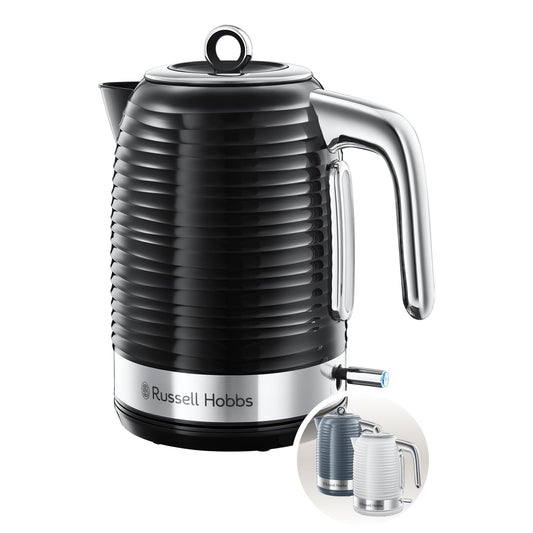 Russell Hobbs Inspire Kettle Black, 1.7 l, 2400 Watt - 24371-56