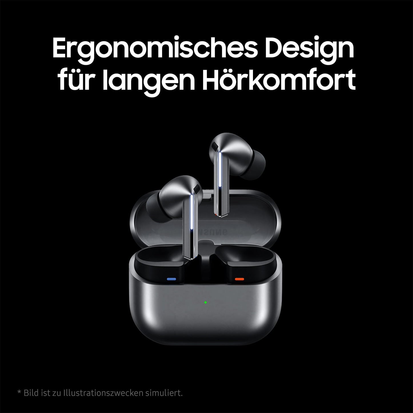 Samsung Galaxy Buds3 Pro Wireless Bluetooth Headphones, Active Noise Canceling (ANC), Adaptive Noise Cancellation, 360 Audio, In-Ear Headphones with Hi-Fi Sound, White, Incl. Anymode Clear Cover - F-R630NZWADBT