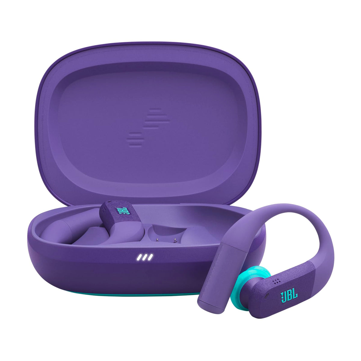 JBL Endurance Peak 4 Wireless Sport Earbuds with Noise-Cancelling, Purple - JBLENDUPEAK4PUR