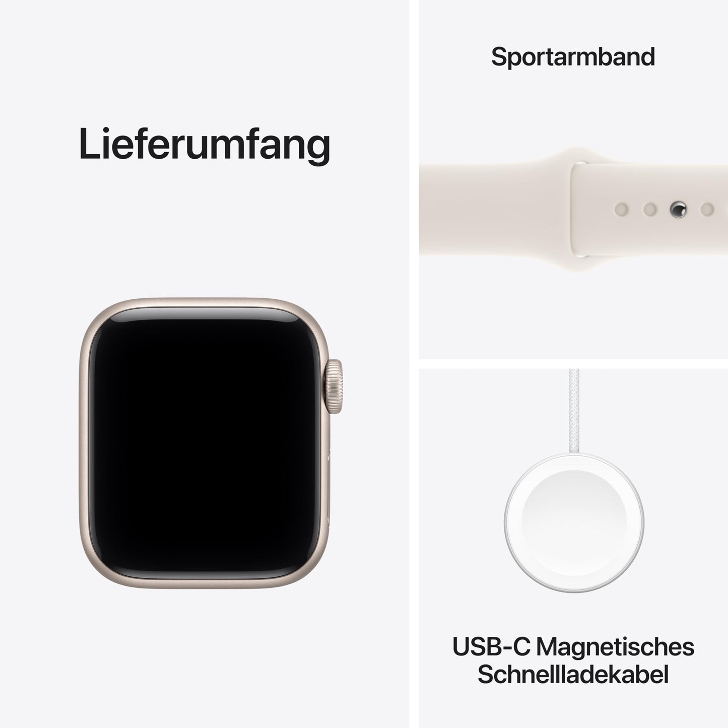 Apple Watch SE 3 GPS 40mm Silver (MEH54ZR/A)