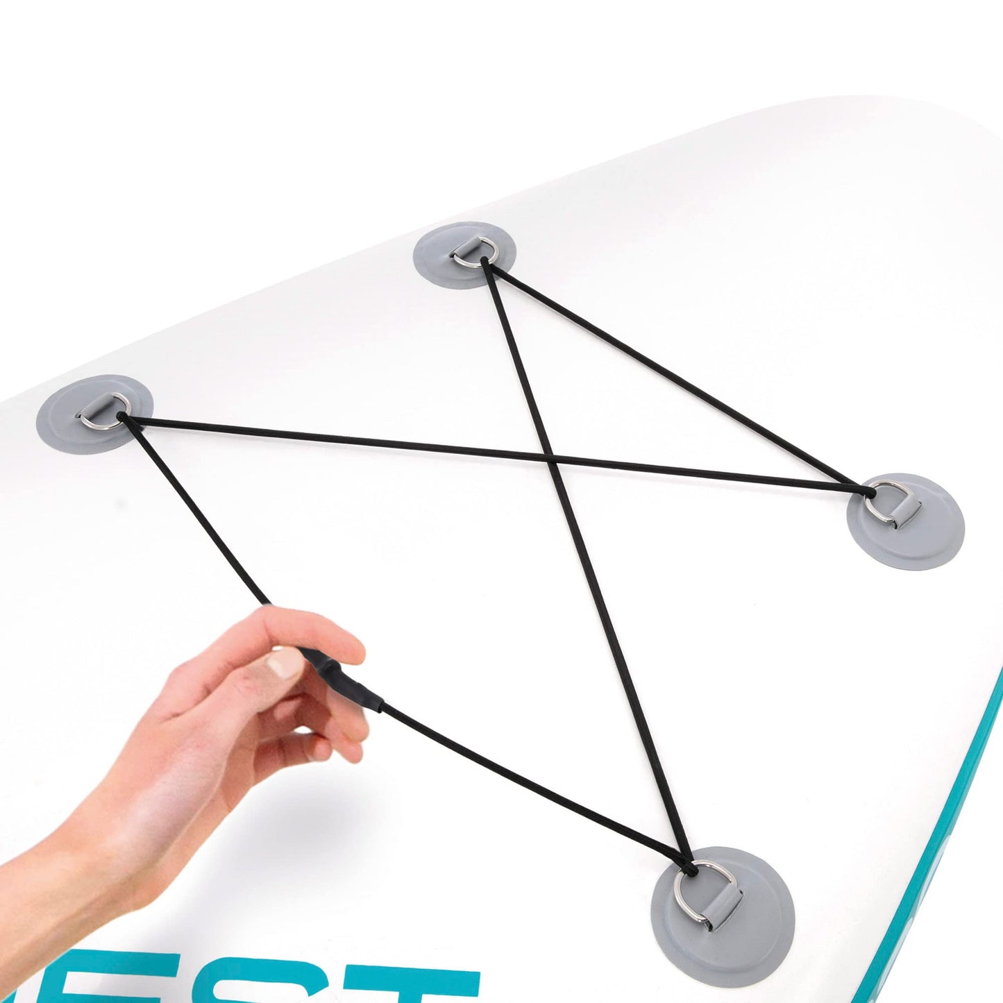 INTEX SUP board max. 90 kg inflatable stand up paddle board ideal for children and teenagers 244x76x13 cm paddling board incl. air pump and carrying bag (68241NP) - Intex