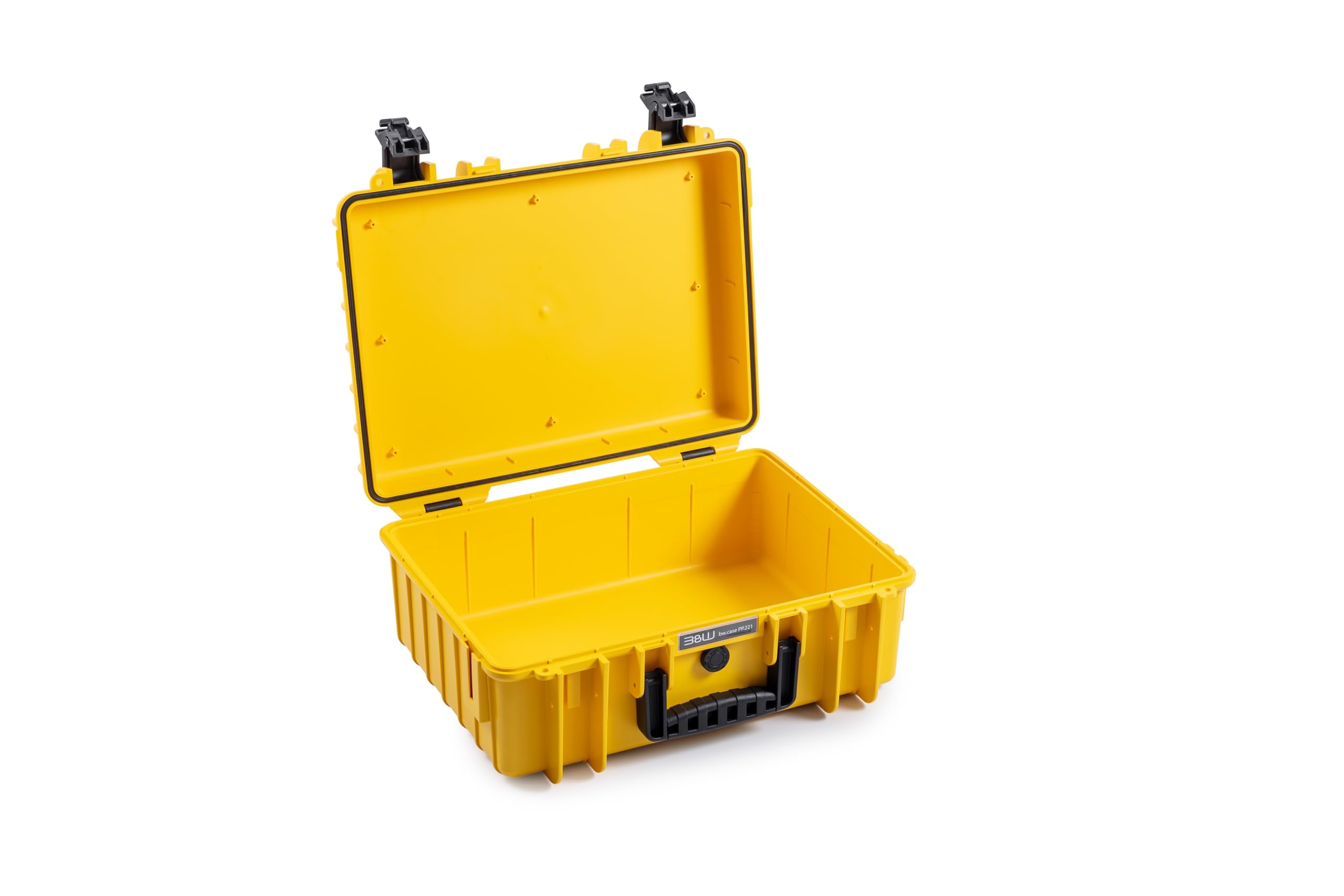 B&W International GmbH Outdoor Transport Case - Type 5000 - Yellow - Waterproof according to IP67 certification, dustproof, shatterproof and indestructible, 5000/Y, Type 5000 - Internal dimensions 43x30x17cm