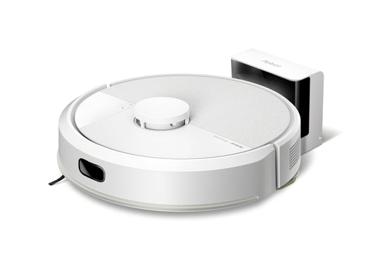 iRobot Roomba 105 Combo - Vacuuming + Mopping - Clearview LiDAR - 7000Pa - 120 mins - SmartScrub - Avoids Obstacles - Cleaning Zones - Recharge and Resume - App - White - Y311