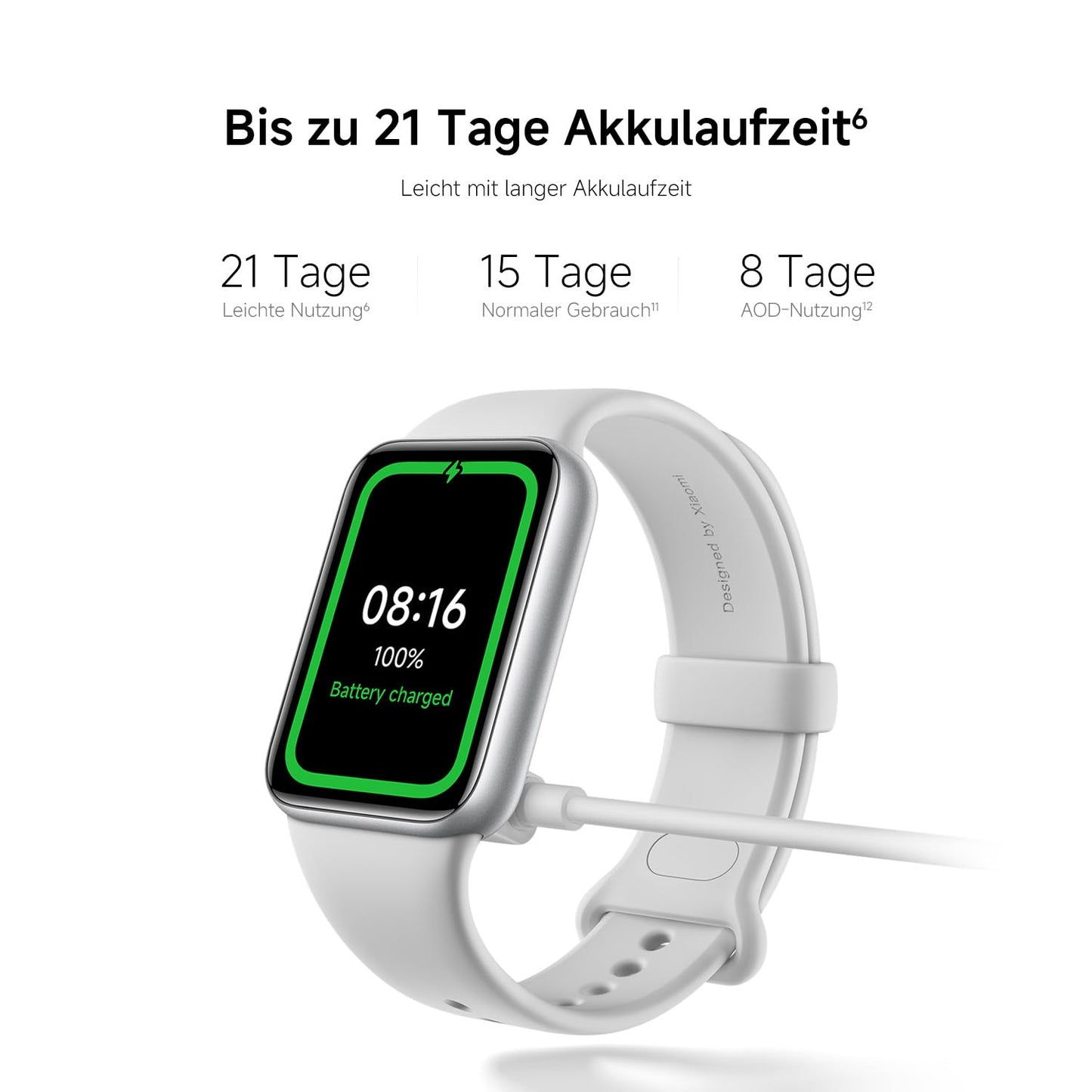 XIAOMI Smart Band 10 Pro NFC, watch-style fitness tracker for men and women, 1.74" AMOLED display, improved sleep algorithm, 21 days battery, Android & iOS, 150+ sports modes, GNSS, 5ATM, ceramic white - M2559B1
