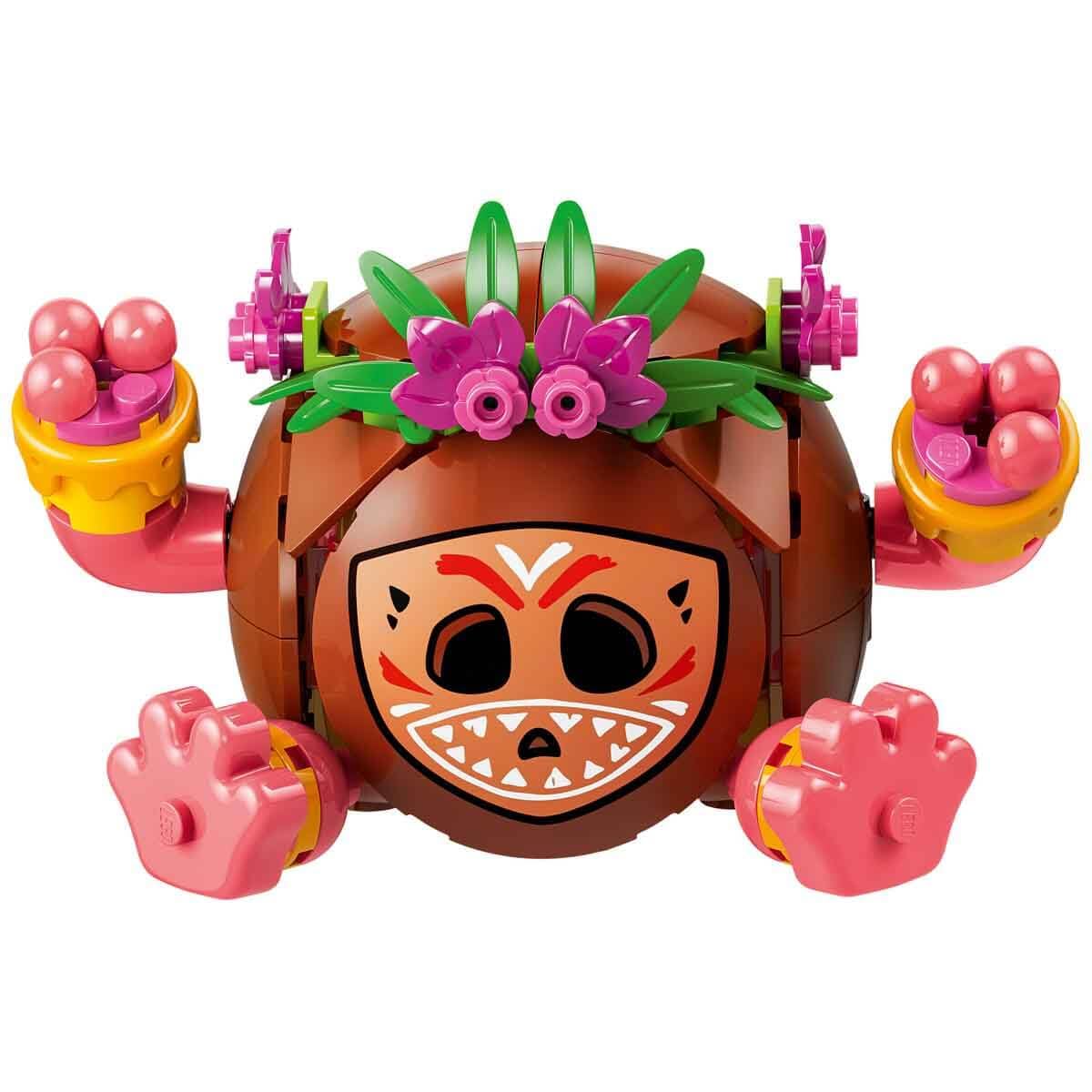 LEGO | Disney Vaiana Kakamora - toy including 2 flowerpot figures with artificial flowers as room decoration - gift for girls aged 9 and over and film fans - 43293