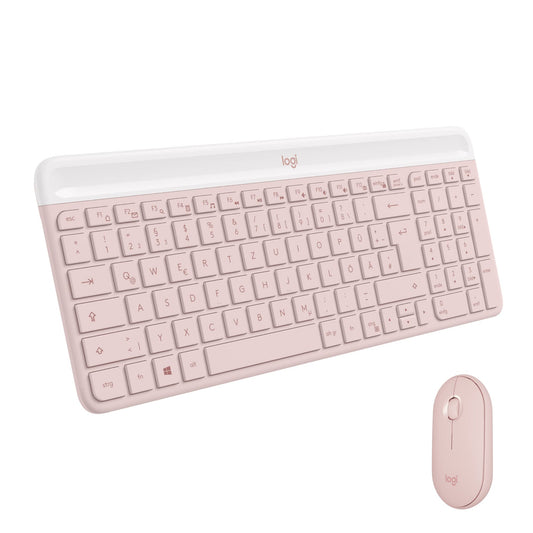 Logitech MK470 Slim Combo Wireless Keyboard-Mouse Set - Modern - 920-011314