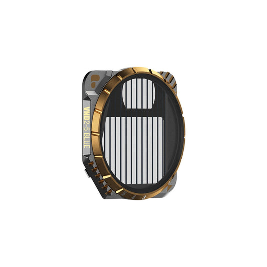 PolarPro - DJI Mavic 3 - Bluemorphic - VND 2-5 - FX filter - strip filter - anamorphic grazing light effect - AirFrame 4.0 - creative filter for the Mavic 3 and Mavic 3 Cine - MVC3-BLU-MORPH-VND
