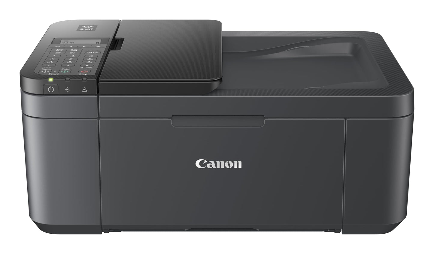 Canon PIXMA TR4755i multifunction printer 4in1 (inkjet, print, copy, scan, fax, A4, WLAN, Apple AirPrint, 20 sheets ADF, duplex printing, compatible with Pixma Print Plan ABO) black