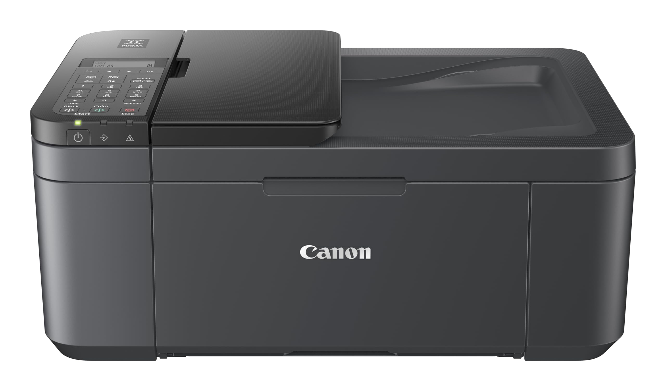 Canon PIXMA TR4755i multifunction printer 4in1 (inkjet, print, copy, scan, fax, A4, WLAN, Apple AirPrint, 20 sheets ADF, duplex printing, compatible with Pixma Print Plan ABO) black