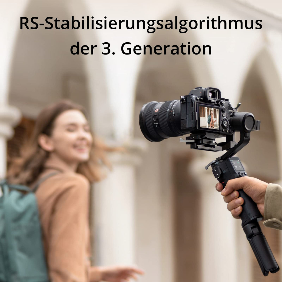 DJI RS 3 Mini, Camera Gimbal Stabilizer, Canon/Sony/Nikon/Fujifilm - P20M