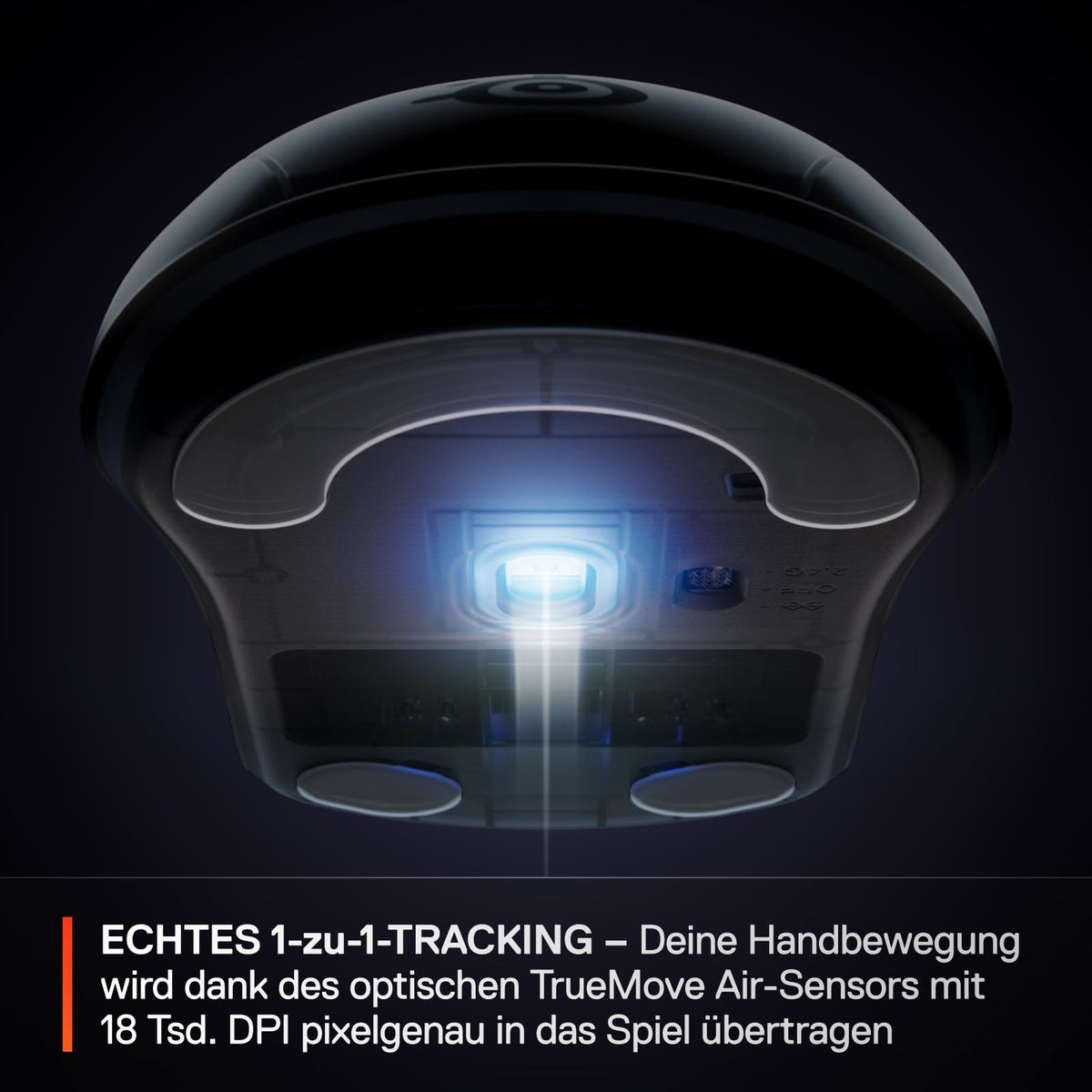 SteelSeries Rival 3 Wireless Gen 2 Gaming Mouse – 2.4 GHz and Bluetooth – 18,000 DPI TrueMove Air Optical Sensor – 60 Million Clicks Guaranteed – Ultra-Lightweight – PTFE Glide Feet - White - 62524