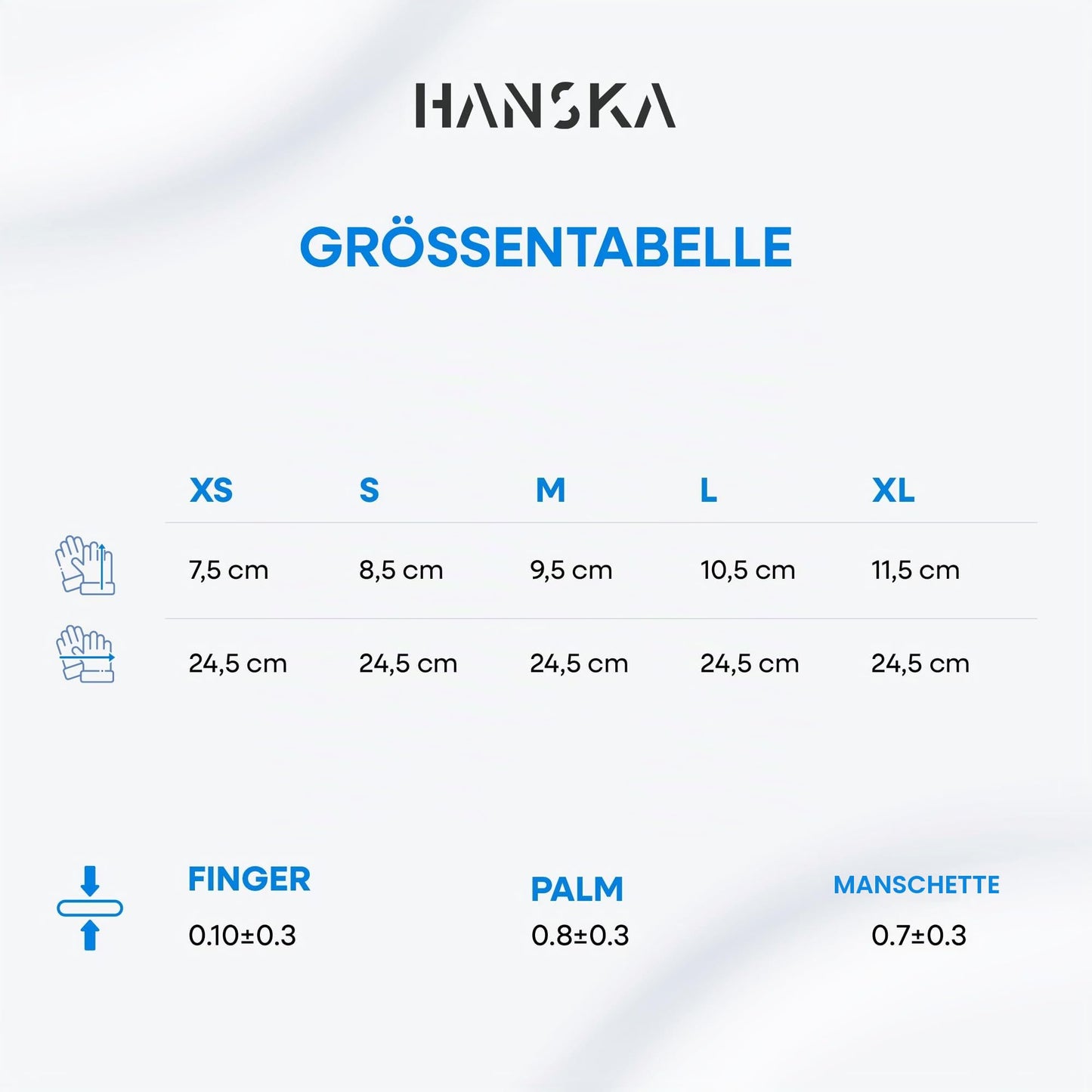 HANSKA 1000 Blue Nitrile Disposable Gloves - Powder Free - Disposable - Ambidextrous - Non-Sterile - Rubber Base - Suitable for Medical Areas and Food Processing (1000, M) - HSKA