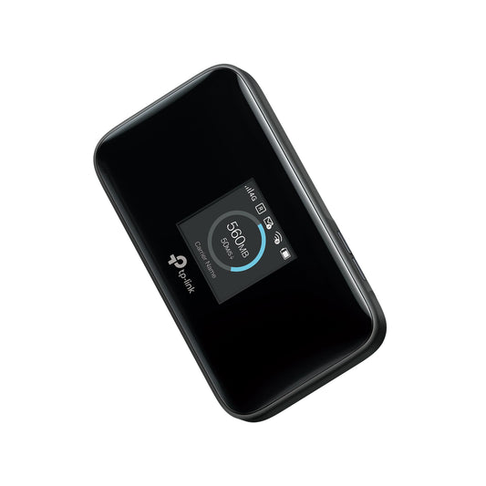 TP-Link M7750 Mobile WiFi Router 4G LTE (Cat 12, up to 600 Mbit/s, dual-band WiFi up to 1200 Mbit/s, 15 hour battery life, up to 32 devices, unlocked, international roaming)