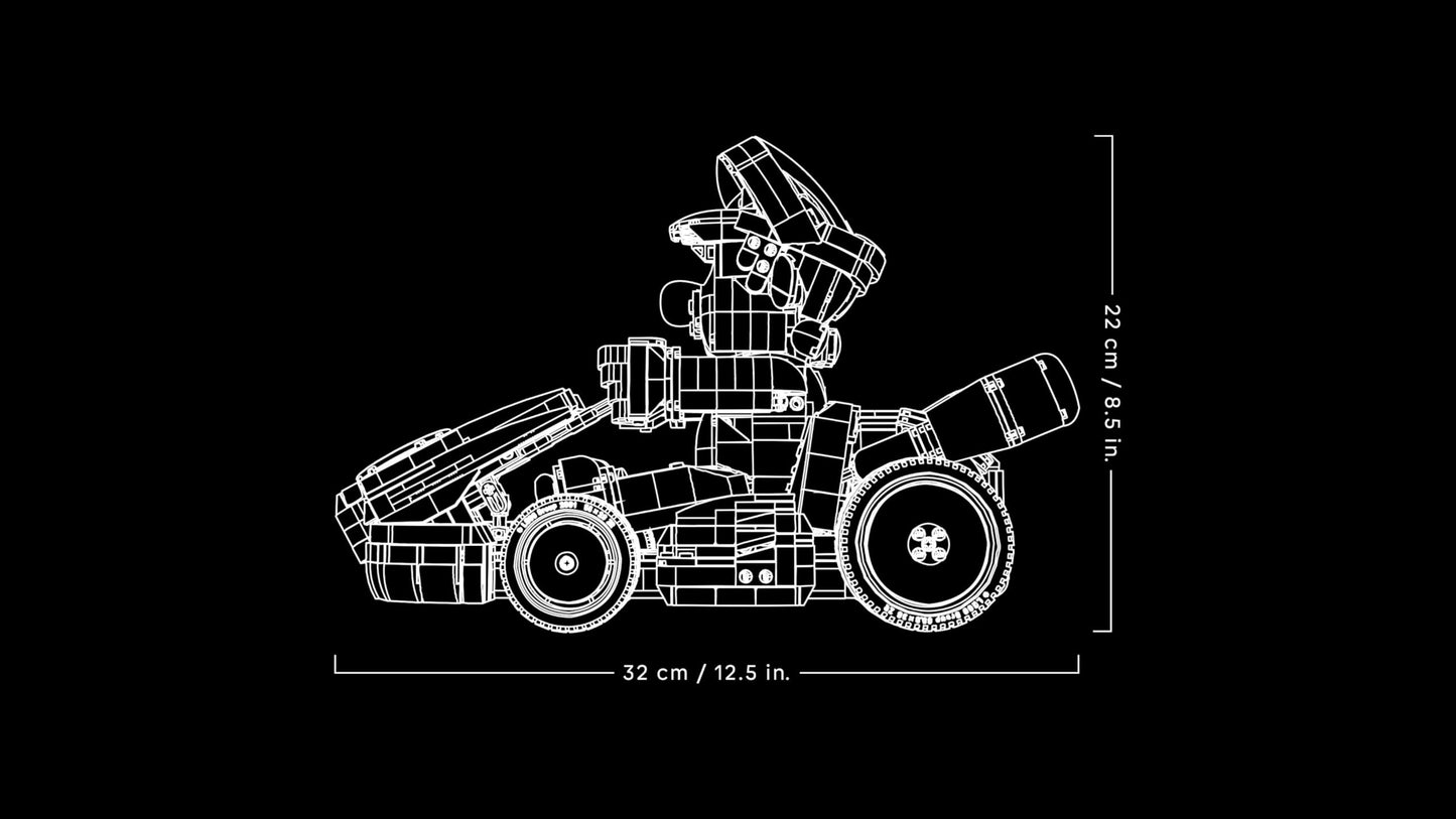 LEGO Super Mario: Mario Kart: Mario & Standard Kart - Nintendo figure and buildable car for gaming fans - model building for adult gamers and video game fans - 72037