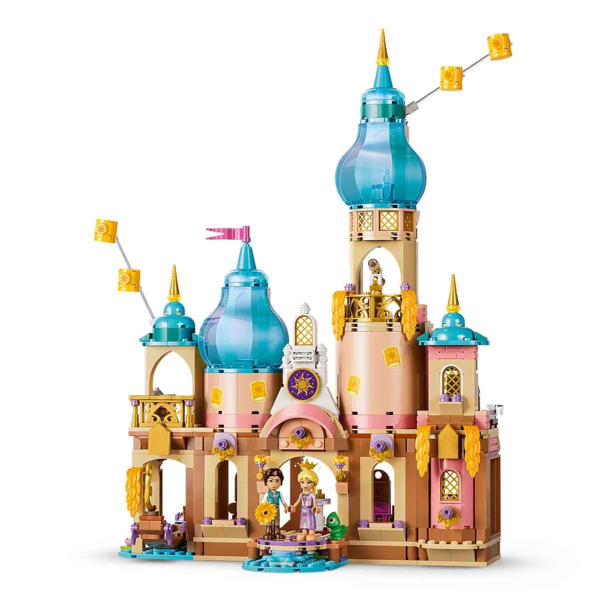 LEGO ǀ Disney Princess Rapunzel's Castle - exhibition model with 4 mini dolls, Pascal figure and accessories - birthday gift for girls aged 6 and over and fans of Rapunzel - newly released - 43297