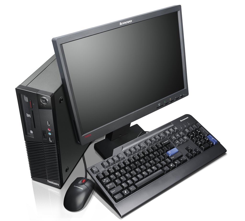 Lenovo ThinkCentre M73 SFF Desktop Computer PC, Intel Core i3-4130, 8GB RAM, 256GB SSD, WiFi, Bluetooth, US QWERTY Keyboard, Windows 11 Pro (Refurbished)