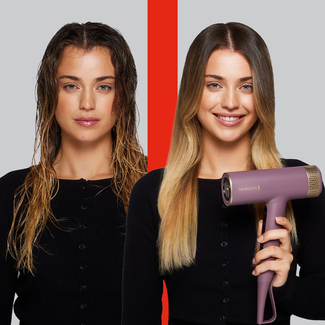 Remington AIRvive Hair Dryer, Brushless Digital Motor 110,000 RPM - EC8930