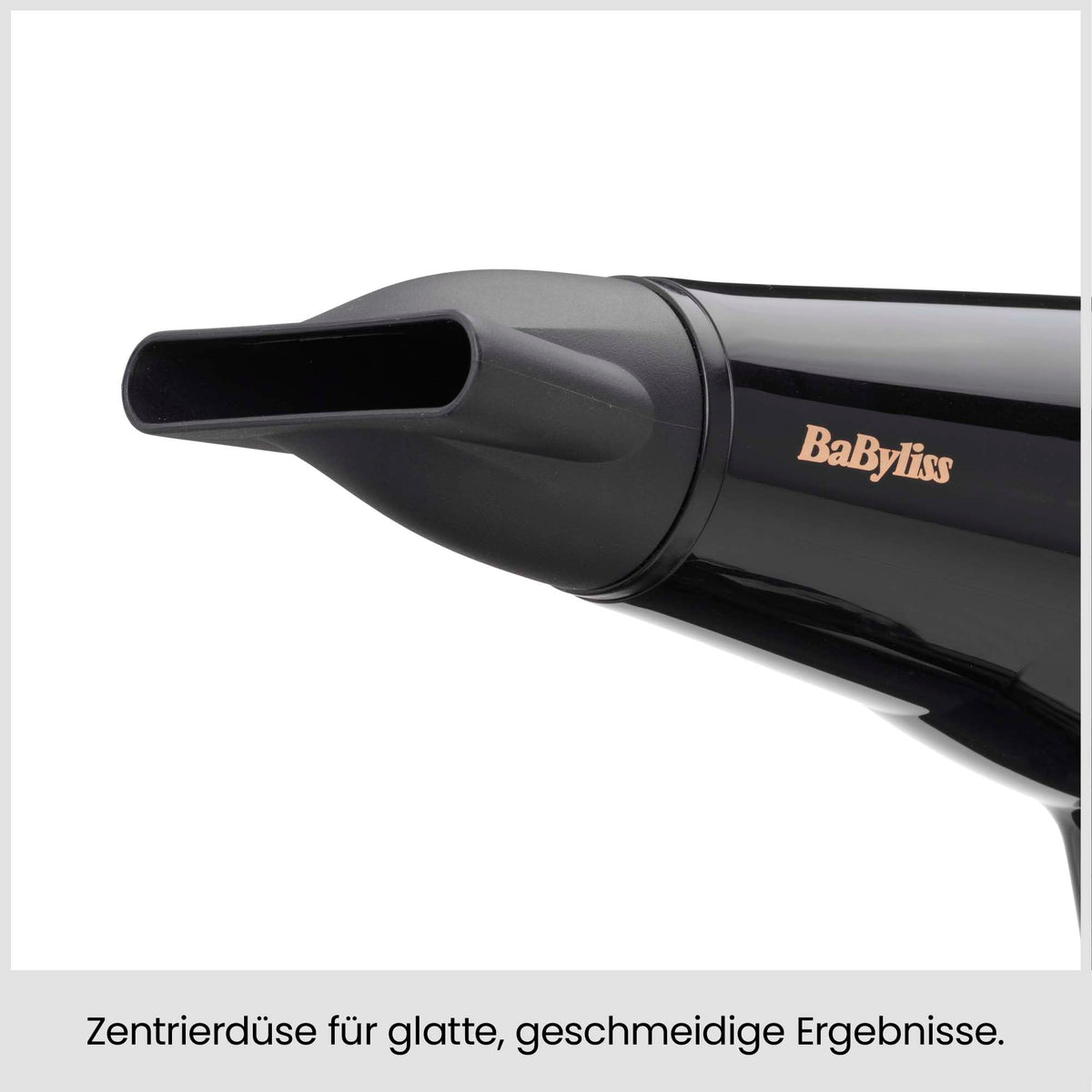 BaByliss Hair Dryer Cordkeeper – Powerful 2000W hairdryer with a unique 1.65m cord retraction, ion technology with anti-frizz, 3 heat settings & 2 speed settings, Black, D373E