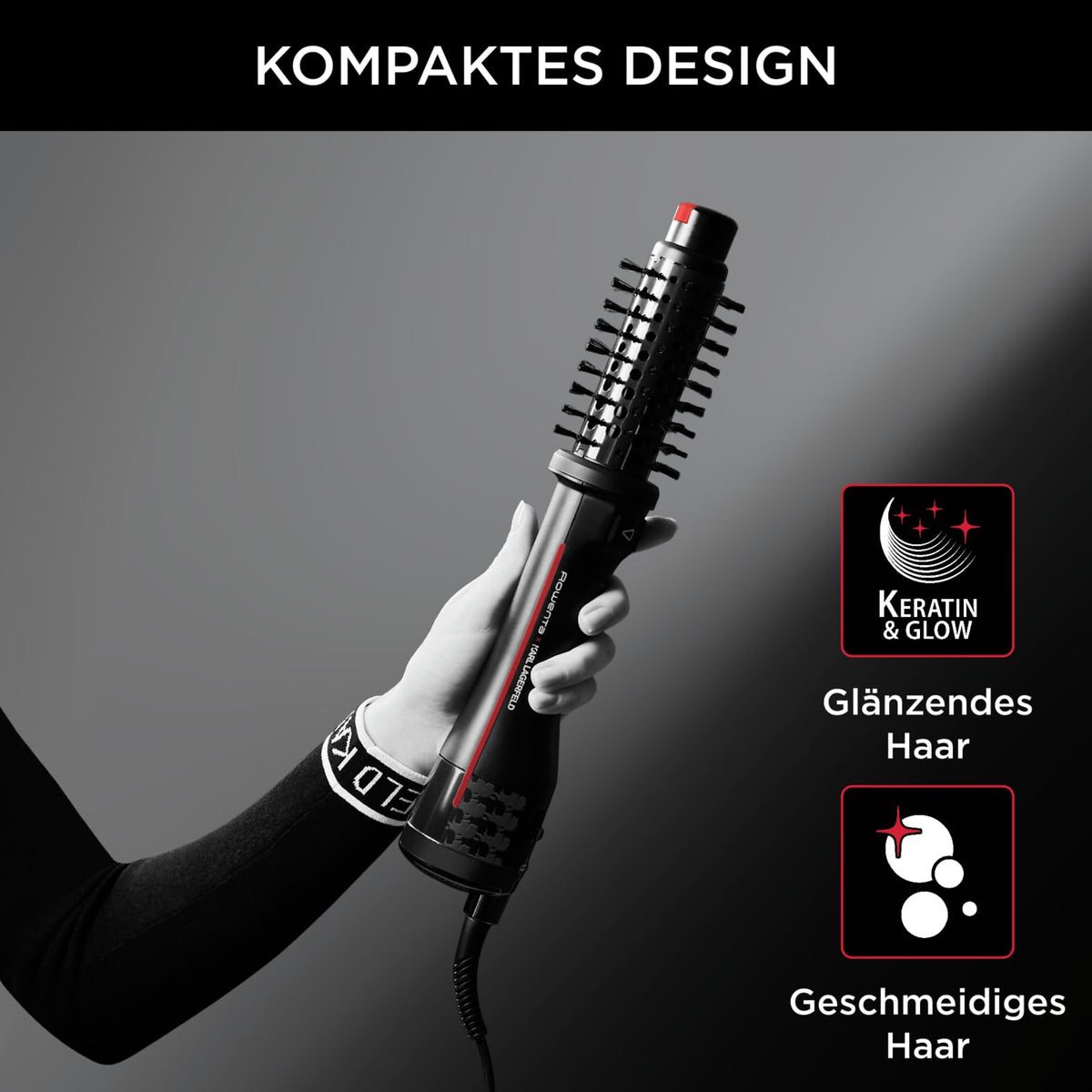 Rowenta x Karl Lagerfeld K/Pro Stylist rotating hot air brush CF961L