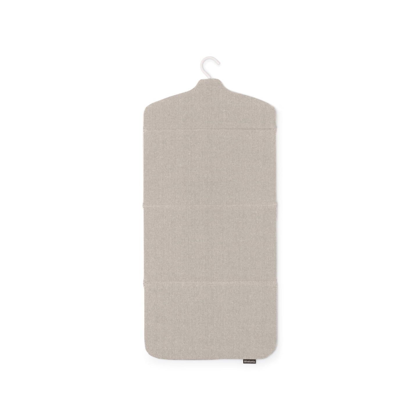 Brabantia - Foldable steam board - for steaming clothes under high pressure - Robust heatproof surface - Versatile hanging hook - Easier steaming with hand steamers - 91.5 cm x 41 cm - Gray - 231742
