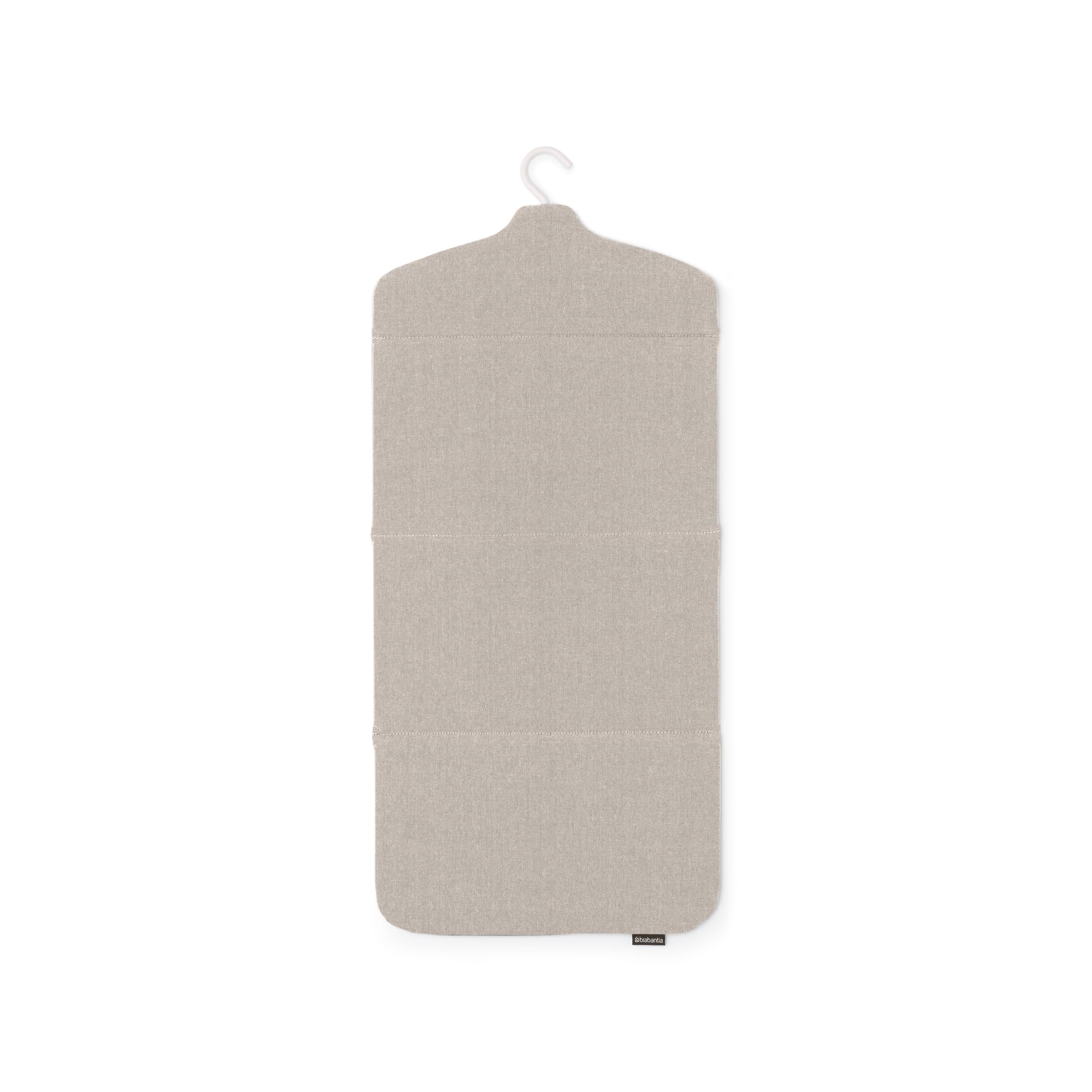 Brabantia - Foldable steam board - for steaming clothes under high pressure - Robust heatproof surface - Versatile hanging hook - Easier steaming with hand steamers - 91.5 cm x 41 cm - Gray - 231742